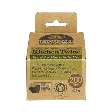 If You Care Cooking Twine Unbleached 60.8m